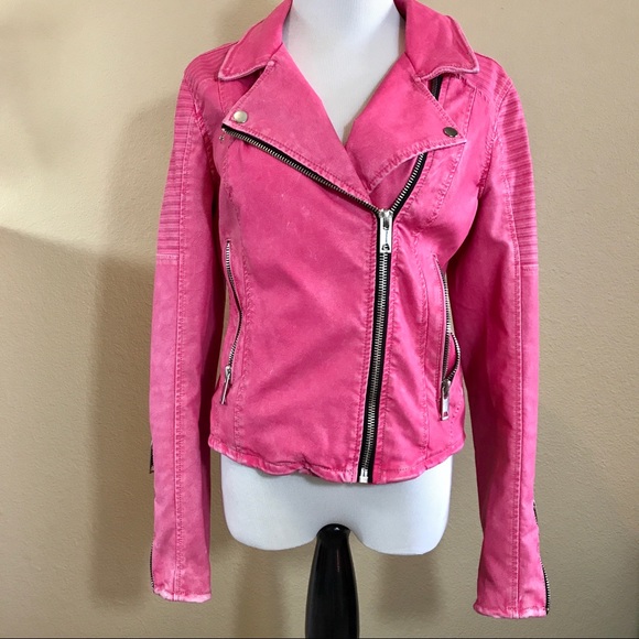 blank nyc pink jacket